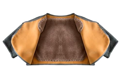 Ärmellose Warme Weste,Schulterwärmer Zum Schlafen,Plush Warm Shoulder Pads,Warmeschulterstütze,Thermo Schulterwärmer Schulterpolster Für Damen Und Herren Hals, Schultern E,L(60-70kg) von BALAMLB