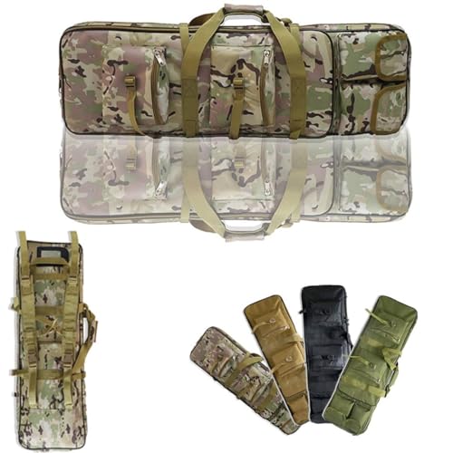 Waffenkoffer Taktische Waffentasche Für Militärarmee Airsoftgewehr Tragetasche CS Jagd Schießen Paintball Mit Reißverschluss Und Kartentasche Auf Der Rückseite A,117CM Waffenkoffer Taktische Waffentasche Für Militärarmee Airsoftgewehr Tragetasche CS Jagd Schießen Paintball Mit Reißverschluss Und Kartentasche Auf Der Rückseite A,117CM von BALAMLB