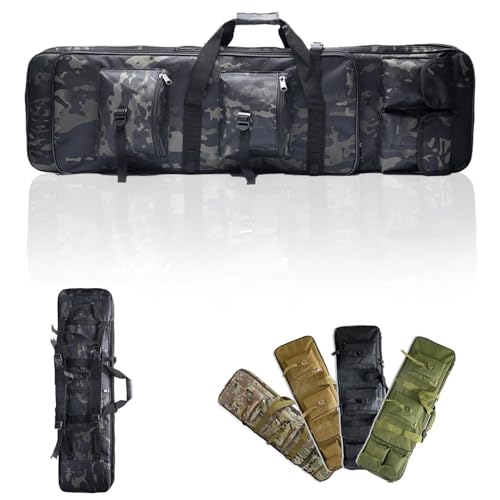 Waffenkoffer Taktische Waffentasche Für Militärarmee Airsoftgewehr Tragetasche CS Jagd Schießen Paintball Mit Reißverschluss Und Kartentasche Auf Der Rückseite E,81CM Waffenkoffer Taktische Waffentasche Für Militärarmee Airsoftgewehr Tragetasche CS Jagd Schießen Paintball Mit Reißverschluss Und Kartentasche Auf Der Rückseite E,81CM von BALAMLB