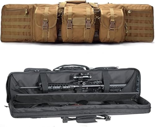 Futteral Langwaffen, Gun Bag, Weicher Gewehrkoffer, Gewehrrucksack, Waffentasche,Jagd Gewehrtasche, Gewehrtaschen Für Schießstände Taktischer Gewehrrucksack A,108CM von BALAMLB