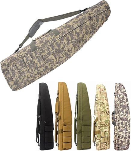 Langwaffentasche Futteral, Air Rifle Case, Waffentasche Gewehrtasche, Fechten Waffentasche, Langwaffenfutteral Für Jagdausrüstung Aufbewahrung Und Transport Von Schusswaffen A,120CM von BALAMLB