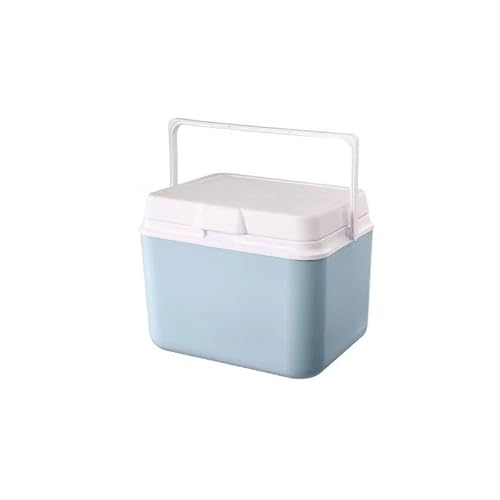 Auto Kühlbox für Peugeot 208 2015-2019, Tragbare Passiv Eisbox Mini Kühlschrank Thermobox für Essen und Getränke Camping Kühltasche Auto Zubehör,Blue-XL von BALIJUN