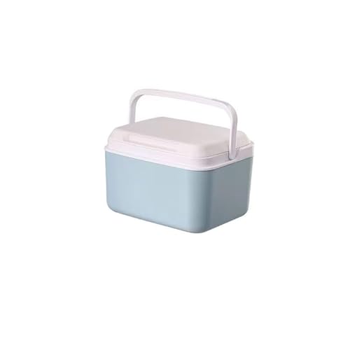 Auto Kühlbox für Peugeot 508 2014-2018, Tragbare Passiv Eisbox Mini Kühlschrank Thermobox für Essen und Getränke Camping Kühltasche Auto Zubehör,Blue-M von BALIJUN