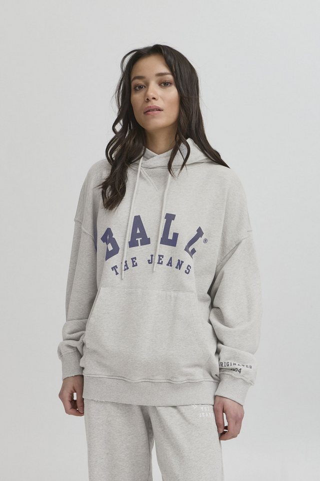 BALL Hoodie BAMALDINI lässiger Hoodie mit Printdetails BALL Hoodie BAMALDINI lässiger Hoodie mit Printdetails von BALL
