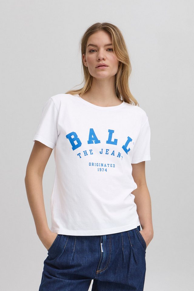 BALL Rundhalsshirt BAMALDINI Cooles Basic Ball Shirt BALL Rundhalsshirt BAMALDINI Cooles Basic Ball Shirt von BALL