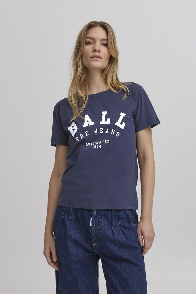BALL Rundhalsshirt BAMALDINI Cooles Basic Ball Shirt BALL Rundhalsshirt BAMALDINI Cooles Basic Ball Shirt von BALL