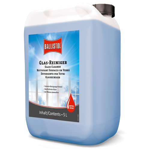 BALLISTOL Unisex – Erwachsene Glas-Reiniger, Mehrfarbig, 5 Liter BALLISTOL Unisex – Erwachsene Glas-Reiniger, Mehrfarbig, 5 Liter von BALLISTOL