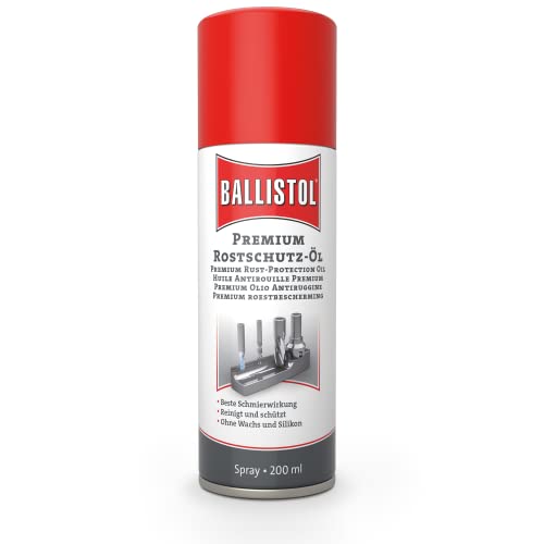 Ballistol Unisex – Erwachsene Technische Produkte Protec Spray 200 Ml Aerosoldose, Farblos, 6 Stück Ballistol Unisex – Erwachsene Technische Produkte Protec Spray 200 Ml Aerosoldose, Farblos, 6 Stück von BALLISTOL