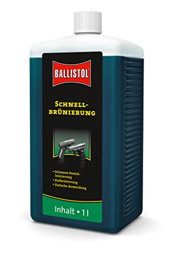 BALLISTOL Unisex – Erwachsene Plastflaske lim hurtig brænding Kunststoffflasche, farblos, 1 Liter EU von BALLISTOL