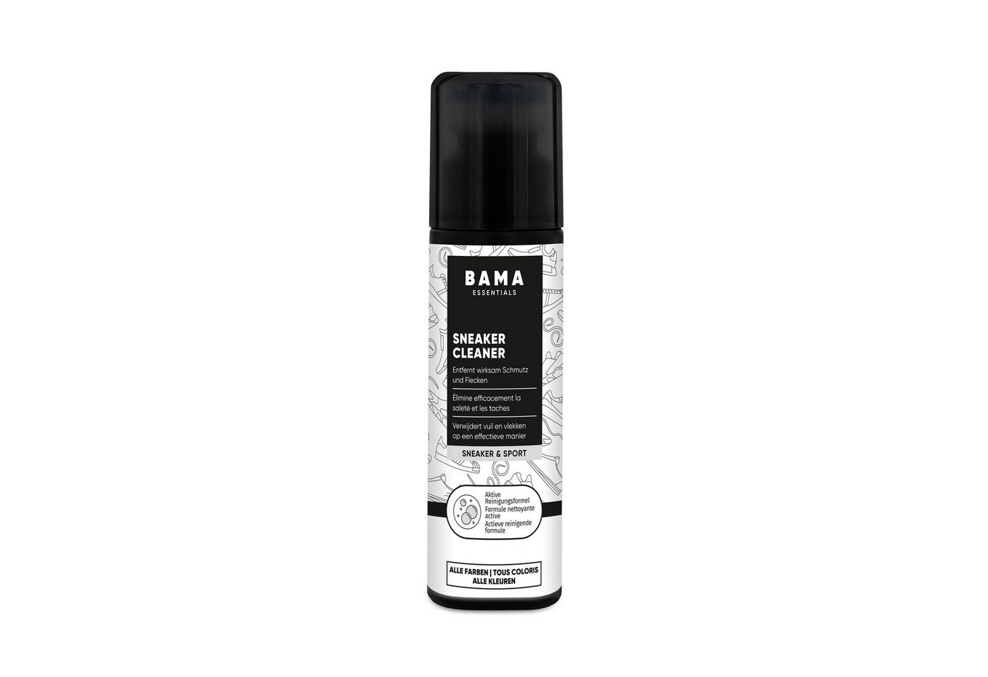 BAMA Group Essential Sneaker Clean - Reiniger mit Schwamm für saubere Sneaker Schuhreiniger BAMA Group Essential Sneaker Clean - Reiniger mit Schwamm für saubere Sneaker Schuhreiniger von BAMA Group