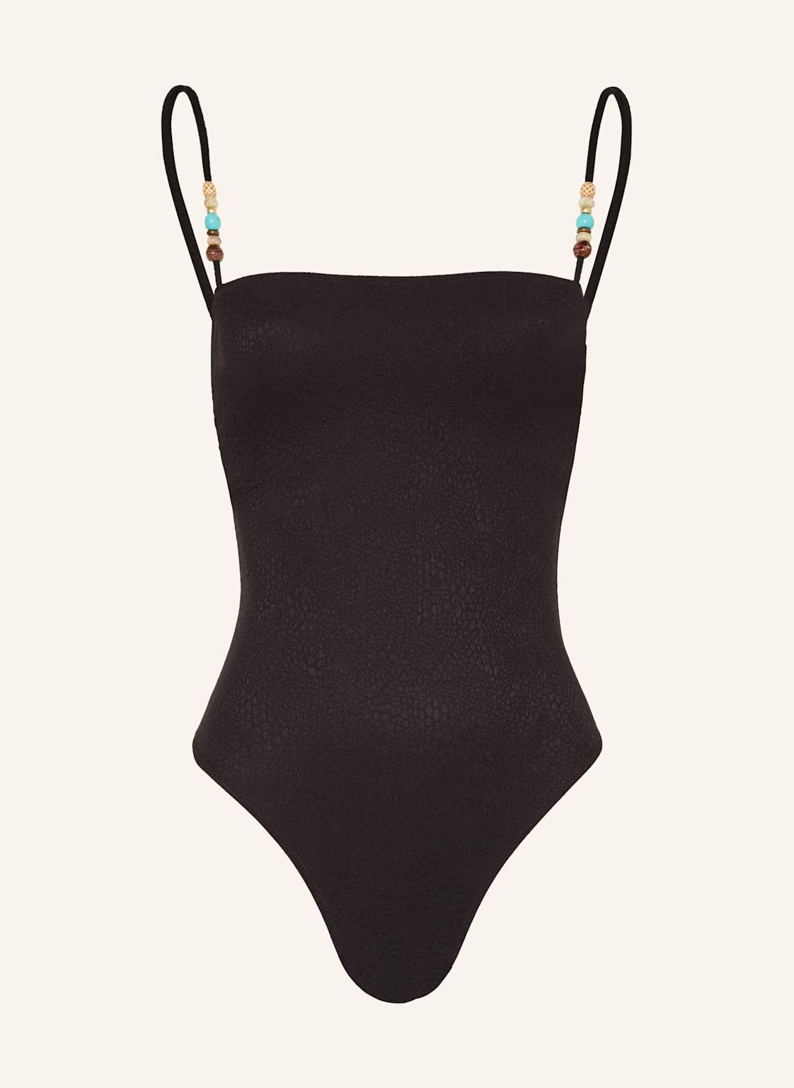 Banana Moon Couture Badeanzug Mapiri Tanzania Mit Schmuckperlen schwarz Banana Moon Couture Badeanzug Mapiri Tanzania Mit Schmuckperlen schwarz von BANANA MOON COUTURE