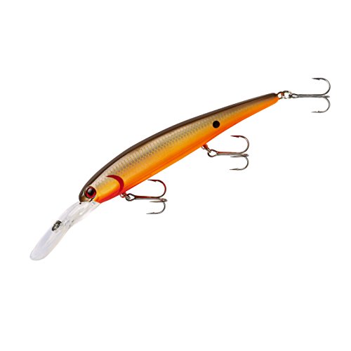 Bandit Lures Unisex-Erwachsene BDTWBD295 Walleye Deep Minnow Jerkbait Angelköder, Khaki Braun Rücken/Waage, 4 3/4", 5/8 oz von BANDIT LURES