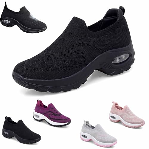 Orthoture Damenschuhe, Luftkissen Slip-On Walking SchuheLuftkissen Slip-On Casual, Luftkissen Slip-On Casual (1Stück-A,39 EU) von BAOFUW