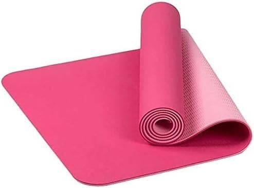 Yoga-Matte, Pilates-Matte, Boden-Fitness-Trainingsmatte, Meditation, Eco-Nbr-Trainingsmatte mit hoher Dichte(Pink) von BAOLIQ