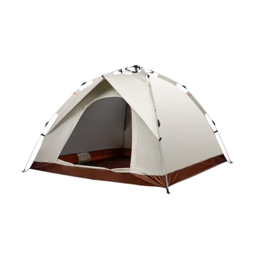 Zelt aufblasbar Outdoor-Campingzelt, Halbautomatisches Outdoor-Zelt, Montagefrei, Tragbares, Faltbares, Doppellagiges Campingzelt Camping Tent von BAOSHUPINGY