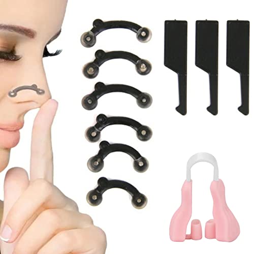 BAOSROY Nose Shaper Lifter Clip,Nose Shaper,Nase Heben Clips,Nasensteg Straightener,Nasenclip Nasenheber Beauty Clips Silikon Nasenbrücke Nasenklammer Nasen Massagegeräte BAOSROY Nose Shaper Lifter Clip,Nose Shaper,Nase Heben Clips,Nasensteg Straightener,Nasenclip Nasenheber Beauty Clips Silikon Nasenbrücke Nasenklammer Nasen Massagegeräte von BAOSROY