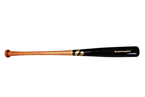 BARNETT BB-12 Hochwertiger Baseballschläger aus Holz, für Erwachsene (Orange) von BARNETT