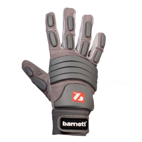BARNETT FLG-03 American Football Handschuhe Linemen Pro Größe 2XL grau von BARNETT