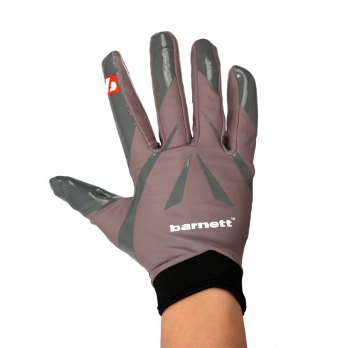 BARNETT FRG-03 American Football Handschuhe Receiver, grau (XL) von BARNETT