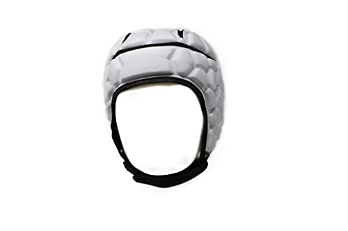 BARNETT Heat PRO Rugby Helm, Spielhelm Profi, Farbe weiß (XS) von BARNETT