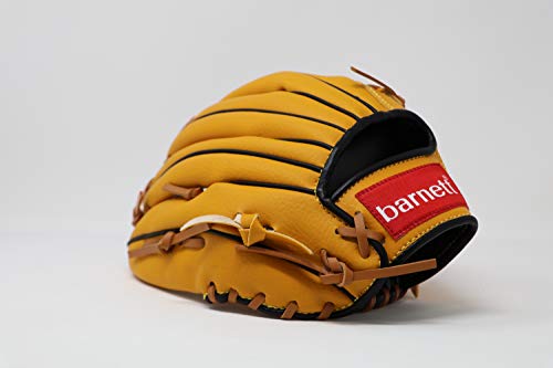 BARNETT JL-120 Baseball handschuh, Außenfeld, Polyurethan, Größe 12'5 Rot (Hellbraun) von BARNETT