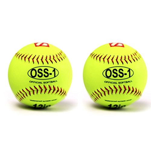 BARNETT OSS-1 Baseball Ball Training, Softball, Gr 12", 2 STK von BARNETT