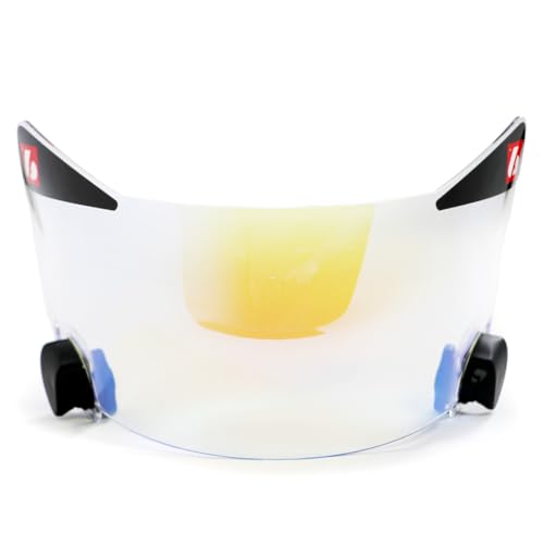 BARNETT Reve Hard Visor ER098 für Speed Flex Helm, UV-Schutz, Anti-Fog, Kratzfest, Rissfest, Luxuriöse Clips, Blau, Erwachsene, American Football Fans BARNETT Reve Hard Visor ER098 für Speed Flex Helm, UV-Schutz, Anti-Fog, Kratzfest, Rissfest, Luxuriöse Clips, Blau, Erwachsene, American Football Fans von BARNETT