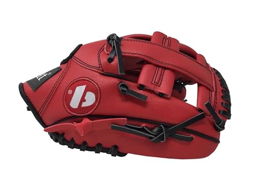 BARNETT Unisex-Youth Jl-110 Baseball Glove, rot, 11" von BARNETT