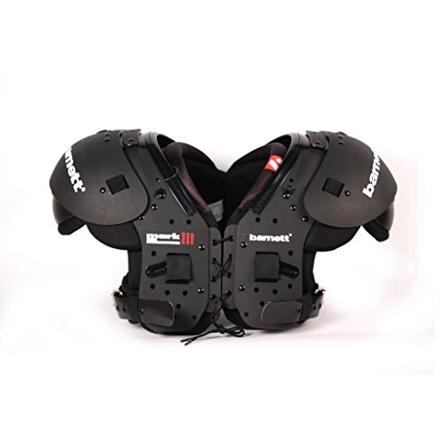 Mark III American Football Schulterschutz Profi, schwarz XL Mark III American Football Schulterschutz Profi, schwarz XL von BARNETT