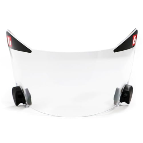 Reve Hard Visor ER098 für Speed Flex Helm, klar von BARNETT