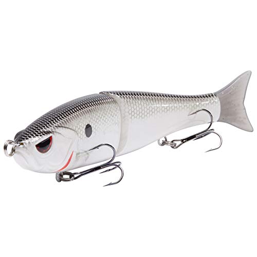BASSDASH Wobbler Kunstköder 2-Segement Angelköder Summer Dancer Glide Bait Single-Jointed Swimbait Hecht Lachs Forelle Muskie Bass BASSDASH Wobbler Kunstköder 2-Segement Angelköder Summer Dancer Glide Bait Single-Jointed Swimbait Hecht Lachs Forelle Muskie Bass von Bassdash