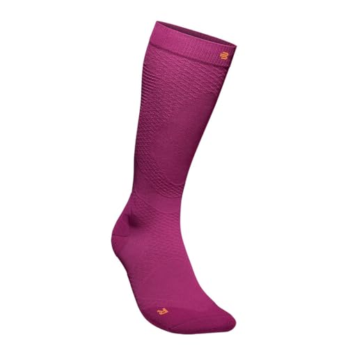 BAUERFEIND Women's Run Ultralight Compression Socks Laufsocken, Berry, M, 35-37 von BAUERFEIND