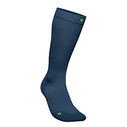 BAUERFEIND Men's Run Ultralight Compression Socks Laufsocken, Marineblau, L, 44-46 von BAUERFEIND