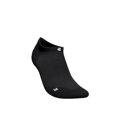 BAUERFEIND Women's Run Ultralight Low Cut Socks Laufsocken, Schwarz, 35-37 von BAUERFEIND