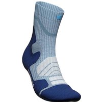 BAUERFEIND Merino Mid Cut Outdoor Socken Damen sky blue 43-46 von BAUERFEIND