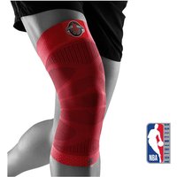 BAUERFEIND NBA Kompressions-Kniebandage Rot, Houston Rockets L von BAUERFEIND