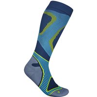 BAUERFEIND Run Performance Kompressions Laufsocken Herren blau L 41-43 von BAUERFEIND