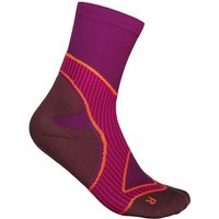 BAUERFEIND Run Performance Mid Cut Laufsocken Damen pink 35-37 von BAUERFEIND