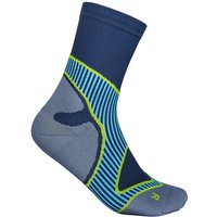 BAUERFEIND Run Performance Mid Cut Laufsocken Herren blau 41-43 von BAUERFEIND