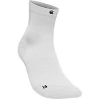 BAUERFEIND Run Ultralight Mid Cut Laufsocken Herren white 44-46 von BAUERFEIND