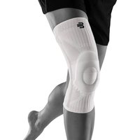 BAUERFEIND Sports Kniebandage all-white L von BAUERFEIND