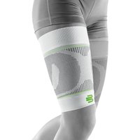 BAUERFEIND Sports Kompressionsbandage Oberschenkel weiß, long, Gr. L von BAUERFEIND