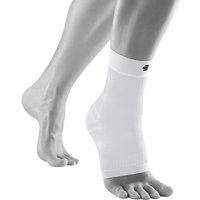 BAUERFEIND Sports Kompressionsbandage Sprunggelenk white M von BAUERFEIND