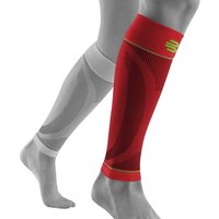 BAUERFEIND Sports Kompressionsbandage Wade rot, long, Gr. L von BAUERFEIND