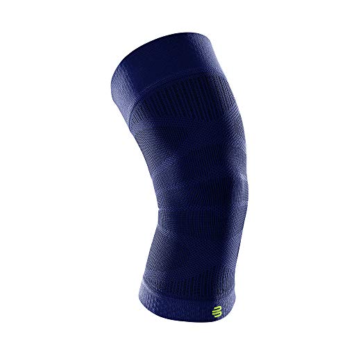 BAUERFEIND Unisex-Adult Sports Compression Knee Support Kniebandage, Marineblau, S von BAUERFEIND