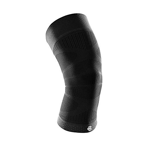 BAUERFEIND Unisex-Adult Sports Compression Knee Support Kniebandage, Schwarz, M von BAUERFEIND