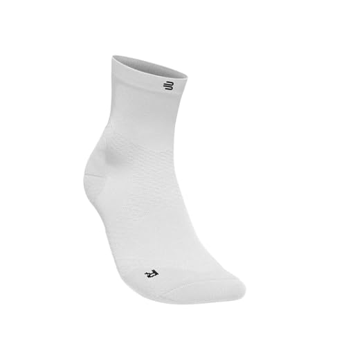 BAUERFEIND Laufsocken „Run Ultralight Mid Cut Socks“, 1 Paar dünne Runningsocken von BAUERFEIND