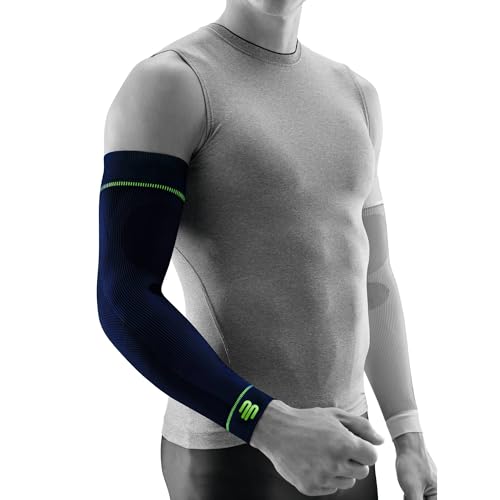 Bauerfeind Arm Sleeve Sports Compression Sleeves Arm, 1 Paar Kompressions-Armbandagen, Unisex, Armlinge für Ball und Ausdauersportarten zur Stärkung der Muskulatur, Armstulpen von BAUERFEIND