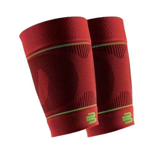 BAUERFEIND, 1 Paar Sport Kompressions-Oberschenkelbandagen, Unisex, Rechts und Links tragbar, Für Ball- und Ausdauersportarten, Stärkung der Muskulatur, Gr. XL extra lang, Rot, 29345723500044 BAUERFEIND, 1 Paar Sport Kompressions-Oberschenkelbandagen, Unisex, Rechts und Links tragbar, Für Ball- und Ausdauersportarten, Stärkung der Muskulatur, Gr. XL extra lang, Rot, 29345723500044 von BAUERFEIND