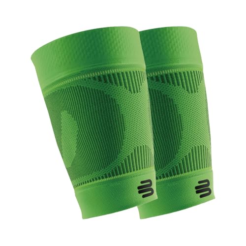 BAUERFEIND, 1 Paar Sport Kompressions-Oberschenkelbandagen, Unisex, Rechts und Links tragbar, Für Ball- und Ausdauersportarten, Stärkung der Muskulatur, Gr. L extra lang, Grün, 29345723600043 BAUERFEIND, 1 Paar Sport Kompressions-Oberschenkelbandagen, Unisex, Rechts und Links tragbar, Für Ball- und Ausdauersportarten, Stärkung der Muskulatur, Gr. L extra lang, Grün, 29345723600043 von BAUERFEIND